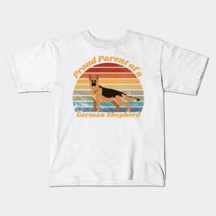 Proud Parent of a German Shepherd Kids T-Shirt